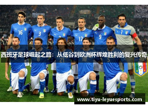 西班牙足球崛起之路：从低谷到欧洲杯辉煌胜利的复兴传奇